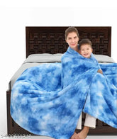 Cooling polyester 3D print net AC blanket for double bed. Free size (90x85in), origin India