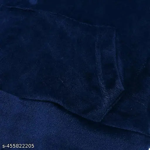 Vibrant velvet kids hoodie with playful prints, suitable for boys and girls