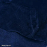 Vibrant velvet kids hoodie with playful prints, suitable for boys and girls