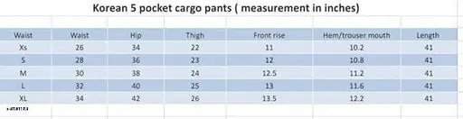 Beige Korean cotton blend 5-pocket cargo pants for women, solid style on display rack