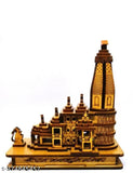 3D model Ram temple souvenir, intricately detailed ARIKA Shree Ram Mandir, ideal for home, office or car