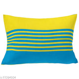 Cotton Ubania Collection checkered single bedsheet, Rajasthani print & pillow cover - adult-sized superfine flat sheet