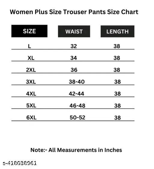 White plus size solid high-rise Cotton Lycra jumbo pant, stretchable straight trouser with side pockets