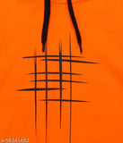 Boys orange cotton sweatshirt & hoodie, printed with fun designs. Vibrant and comfortable for active play or casual wear. Available in sizes for ages 3-4 years and 9-10 years. Made in India