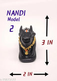 Handcrafted poly resin Shiva's Cow Statue, matt finish Nandi Idol for temple puja and home decor. Add a touch of divine spirit to your sacred space. #IndianArt #NandiIdol #ShivaCowStatue #HandcraftedIdol #TemplePuja #HomeDecor #DivineBlessings
