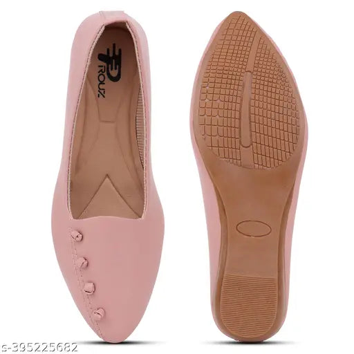 Synthetic bellies and jutis for women and girls, comfortable and stylish pointed toe shoes from India