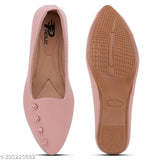 Synthetic bellies and jutis for women and girls, comfortable and stylish pointed toe shoes from India