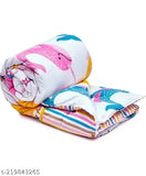 Cotton single-sized unique comforter set, elegant and cozy bedding from India