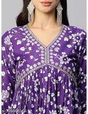 Versatile Vibes: Printed Alia Cut Rayon Kurta, Pant & Dupatta Set, size S-XXXXL, effortless comfort and style