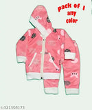 Stylish wool baby sweater set (any printed color), includes boy and girl sizes for ages 0-12 months