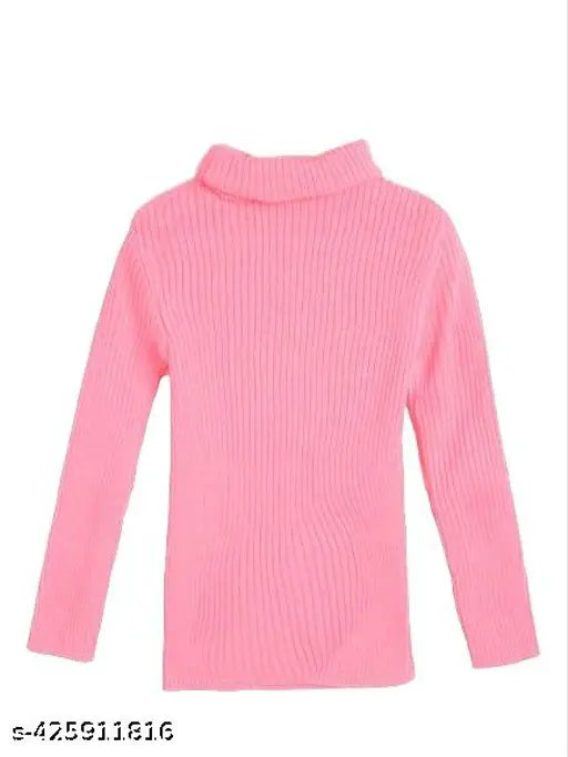 Multicolor FRAKAL unisex wool high neck winter sweater, pack of 3 for babies and toddlers (0-7 years)