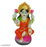 Seema Handicraft Laxmi Ganesh Polyresin Statue for Diwali Home Pooja, 5 inch high, easily cleanable with dry cotton cloth