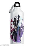 Aluminum Naruto-printed sports sipper water bottle (600ml), perfect for gym, yoga, or lifestyle events. Superior quality and unique design