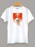 Brahma Baba photo polyester t-shirt, short sleeves, unisex size XS-XXL. Casual tee with printed design, ideal for daily wear