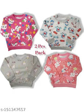 Wool baby hoodies set, featuring interchangeable boy & girl prints. Two pieces, suitable for sizes 0-6 months and 6-12 months. Indian origin