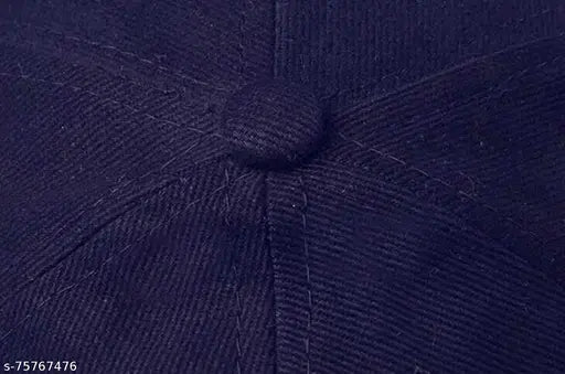 Blue cotton baseball cap - self-design, onesize, Indian origin