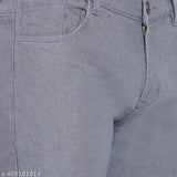 Cotton blend stretchable mid-rise jeans pack of 3 for men - Solid hue, slim fit, ideal for any occasion. Available in sizes 28, 30, 36, 38, 40 (in). Made in India