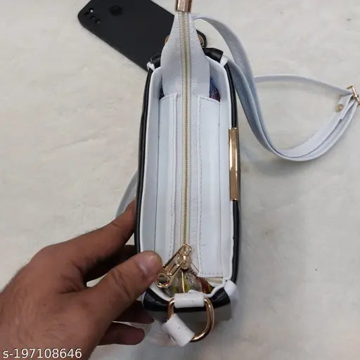 Exotic PU sling bag, adjustable strap, trendy fashion accessory for women and girls