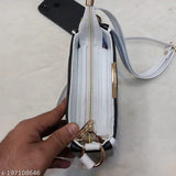 Exotic PU sling bag, adjustable strap, trendy fashion accessory for women and girls