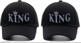 Rubber-printed cotton baseball cap combo pack for men and boys, fun design in Indian style