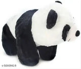 Pink fabric net toys combo: Bull dog, panda, pink unicorn, white rabbit - Premium quality, durable & huggable, great gift for children