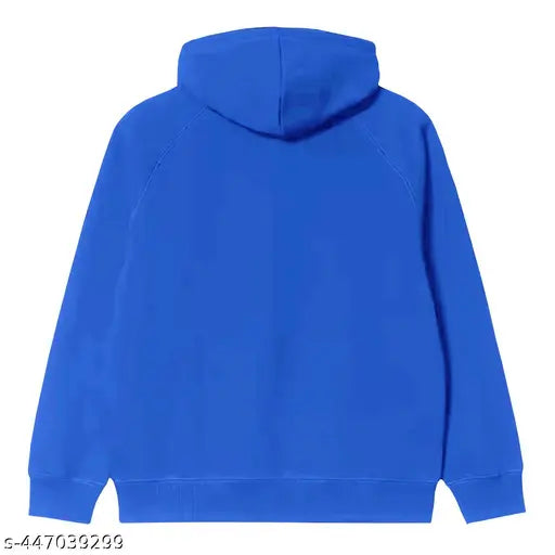 Multi-colored cotton blend hoodie for boys winterwear, print pattern, suitable for 3-4 years (chest size 27 in), India origin