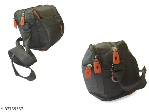 Multicolor polyester sling bag, spacious yet compact for men, women, boys, girls - perfect for campus, travel, hiking