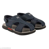 MAYBACH_BLUE Pu sole, TPR Velcro boys' floaters - durable, comfortable, fashionable outdoor sandals