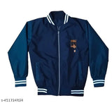 Polycotton kids' self-design sweatshirt, zipper winter wear for active play in cold weather