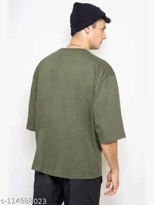Men's printed cotton drop shoulder loss fit shirt, short sleeves, 100% cotton, India origin