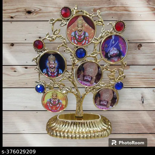 ABS Balaji Khatu Shyam Ji statue for home decor, 6-inch size, indoor or outdoor use