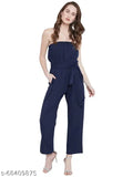 Epoca green polyester sleeveless off-shoulder jumpsuit with belt, size S, solid net color, two pockets, ideal for casual wear