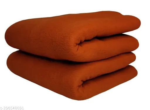 High-quality polar fleece double bed blanket, cozy & lightweight for home, travel, or camping. Pack of 2, 600g each. Perfect as a warm comforter or dohar