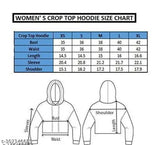 BTS printed crop hoodie, trendy cotton blend for women, soft fabric, long sleeves