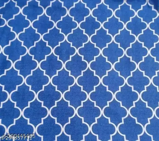 Multicolor glace cotton 5pc bedsheet set (1 Queen size + 2 pillow covers + 2 cushion covers) with heavy quality embroidery, ideal for summer adult use