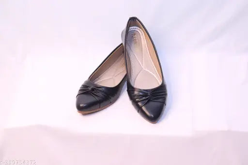Synthetic ballerinas for women - Basic Steps slip-on bellies, India origin, printed design