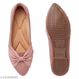 Synthetic slip-on bellies, trendy casual women's ballerinas in various sizes (IND-3 to IND-9) from India