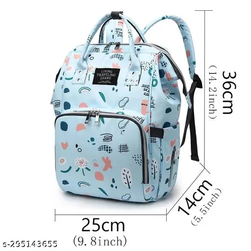 Eco-friendly polyester net, baby essentials organizer bag in emerald green - ideal for mother's on-the-go needs