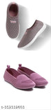 Indian-made high-quality mesh bellies sneakers for women, embellished loafers with closed back. Comfortable, durable, and skin-friendly footwear suitable for diabetic and orthopedic use (Combo of 2)