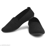 Synthetic memory foam women's ballet flats - stylish, comfortable dailywear, all seasons - embellished slip-on ballerinas