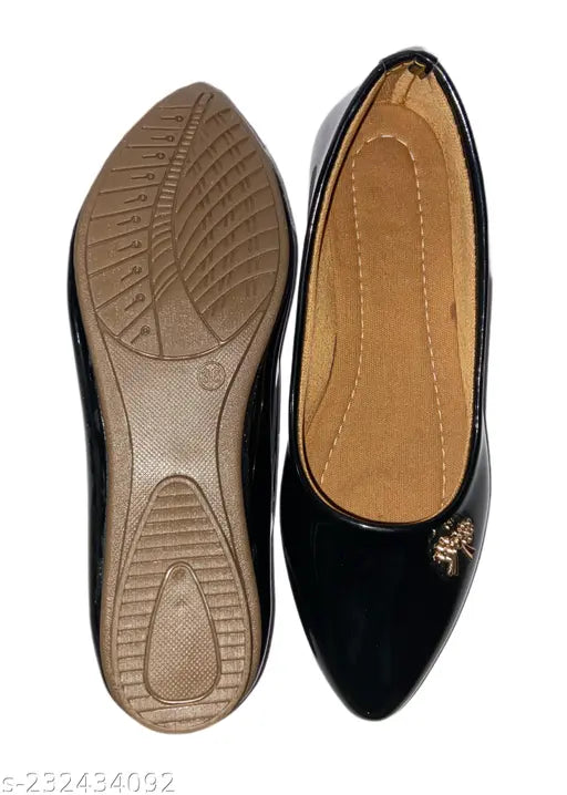 Embellished synthetic leather Riyashi Women Belly, lace-up design, available in sizes IND-3 to IND-7