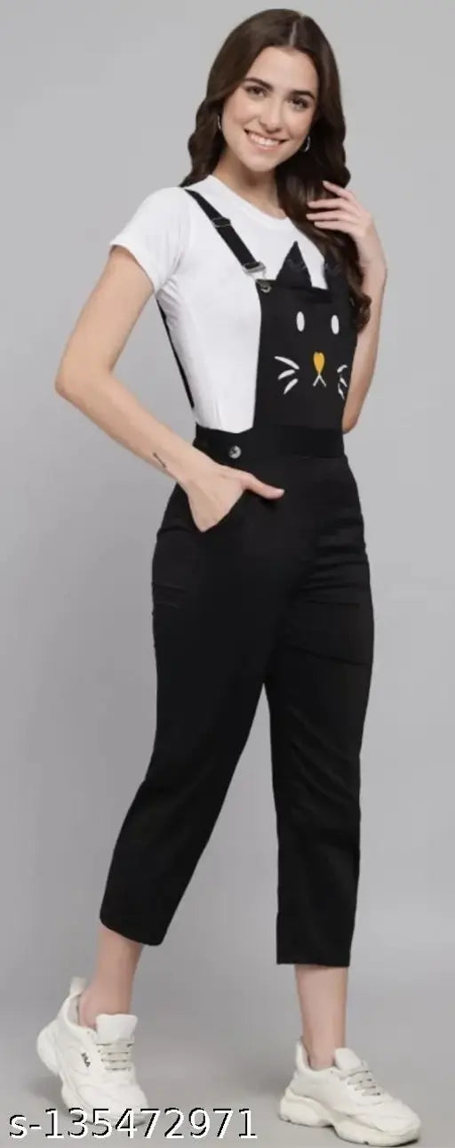 Cotton blend printed net Urbane Partywear women's jumpsuit, stylish XS size with short sleeves