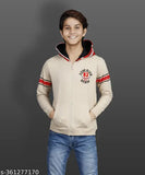 Cotton blend embroidered boys hoodie t-shirt, long sleeves, multiple sizes available