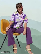 Rayon women's trendy top, solid pattern, three-quarter sleeves, S-XXXL sizes available, made in India
