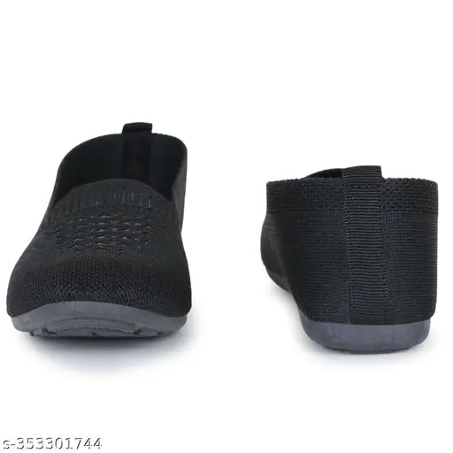 Embellished mesh slip-on loafer belly for women - ROKVOK India