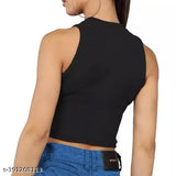 White Lycra ribbed crop top for women & girls, printed with a net pattern. Ideal for party wear, casual, formal, and ethnic occasions. Made in India