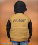 Boys Casual Jacket, colorblocked polyester, long sleeves for outdoor play