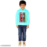 Cotton boys hoody T-shirt combo pack of 3, long sleeves with printed designs for children's fashion in various sizes from 2-3 to 9-10 years. Made in India