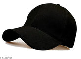 Stylish cotton baseball cap, solid design for men and boys (L size), made in India