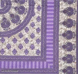 Cotton floral bedsheet set with 2 pillow covers by Dollifi, ideal for adult double queen size beds, 144 thread count